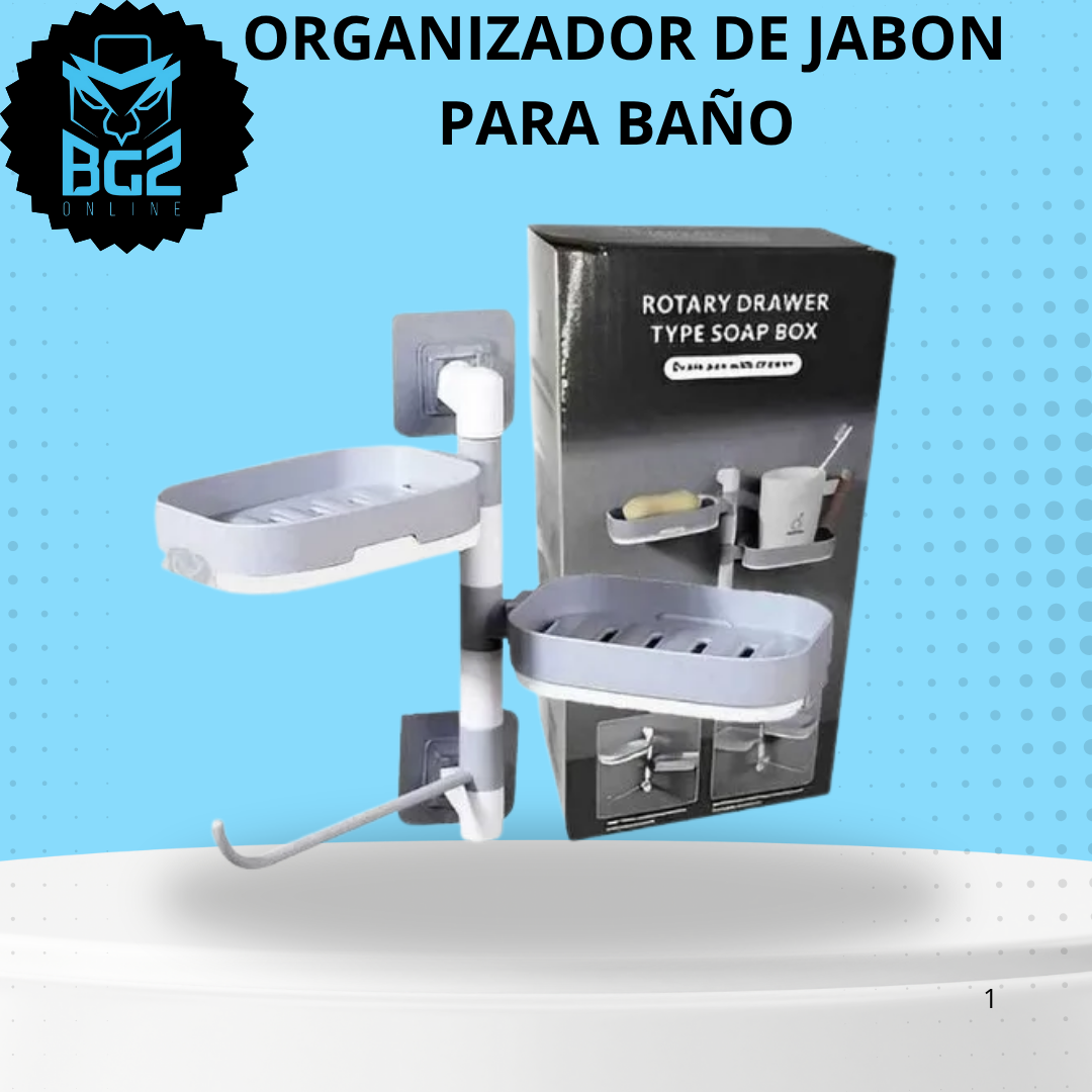 ORGANIZADOR DE JABON PARA BAÑO JOMA